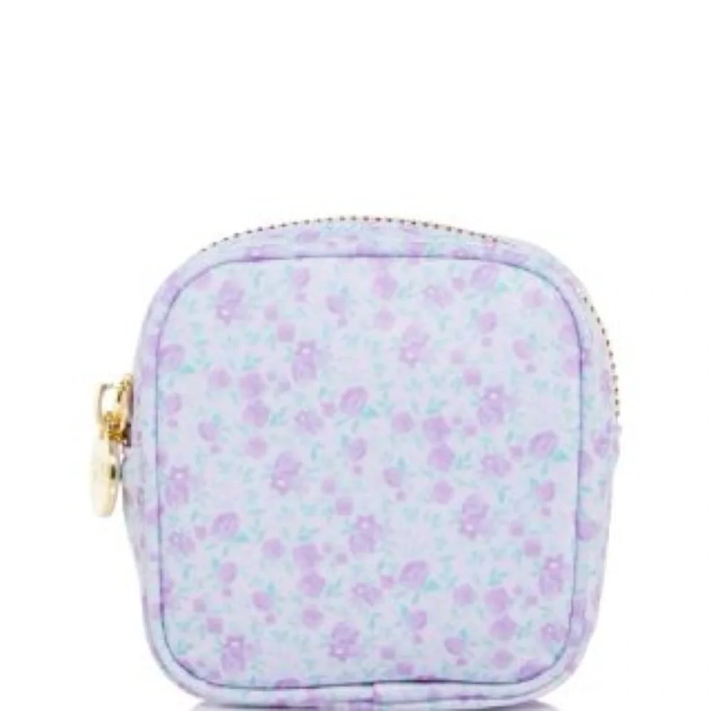 GUC STONEY CLOVER LANE PURPLE FLORAL MINI POUCH